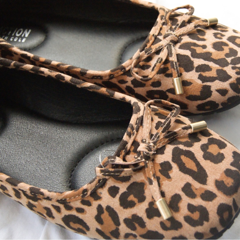 Reaction Kenneth Cole Leopard Print Flats